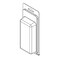 Visipak Thermoform-CLAMSHELL-#262-8.000-3.438-5.313-2.375-1.000-0.015-CLEAR-STOCK 262TF - alternate 1